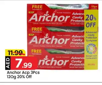 Mark & Save ANCHOR Toothpaste offer