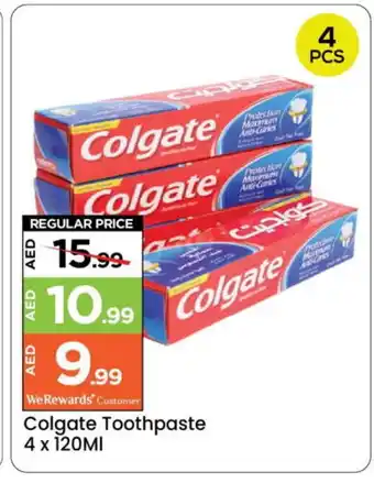 Mark & Save COLGATE Toothpaste offer