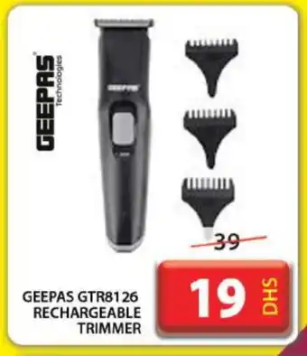 Grand Hyper Market GEEPAS Remover / Trimmer / Shaver offer