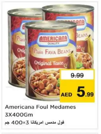 Nesto AMERICANA Fava Beans offer