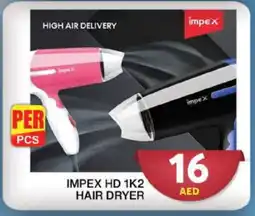 Grand Hyper Market IMPEX Hair Appliances offer