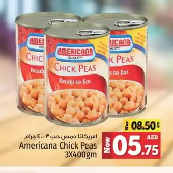 Kenz Hypermarket AMERICANA Chick Peas offer