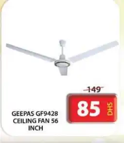 Grand Hyper Market GEEPAS Fan offer