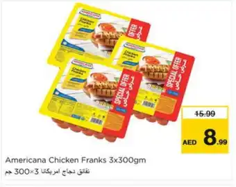 Nesto AMERICANA Chicken Sausage offer