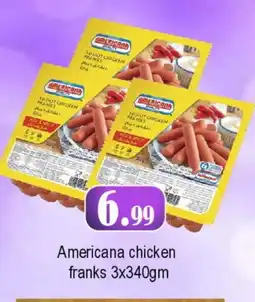 Gulf Hypermarket AMERICANA Chicken Franks offer