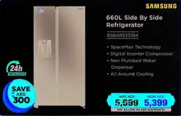 Eros Samsung Side By Side Refrigerator RS64R5331B4 offer