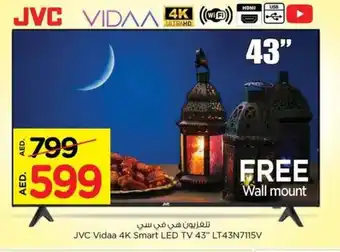 Nesto JVC Vidaa 4K Smart LED TV LT43N7115V offer