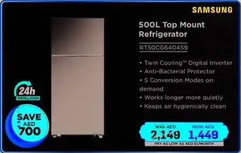 Eros Samsung Top Mount Refrigerator RT50CG640459 offer