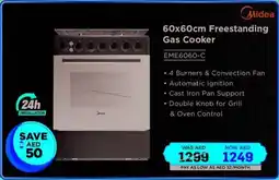 Eros Midea Freestanding Gas Cooker EME6060-C offer