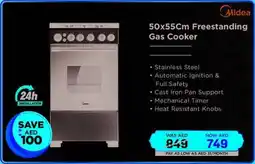 Eros Midea Freestanding Gas Cooker BME55007FFD offer