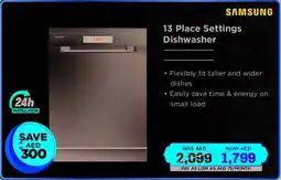 Eros Samsung 13 Place Settings Dishwasher DW60M6040FS offer