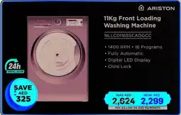 Eros Ariston Front Loading Washing Machine NLLCD1165SCADGCC offer