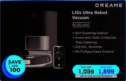 Eros L10s ultra robot vacuum RLS6LADC offer