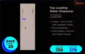 Eros Top loading water dispenser YL1917SAE offer