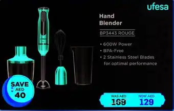 Eros Hand blender BP3443 ROUGE offer