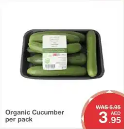 Choithrams Organic Cucumber offer