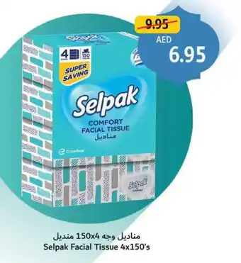 Union Coop Selpak facial tissue offer