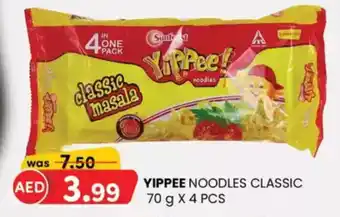 KM Trading Yippee noodles classic offer