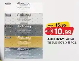 KM Trading Alokozay facial tissue offer