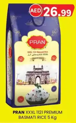 KM Trading Pran XXXL 1121 premium basmati rice offer