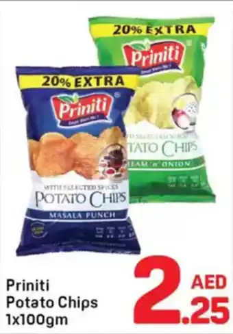 Day To Day Priniti potato chips offer