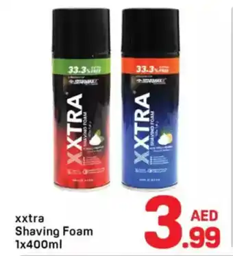 Day To Day XXTRA shaving foam offer