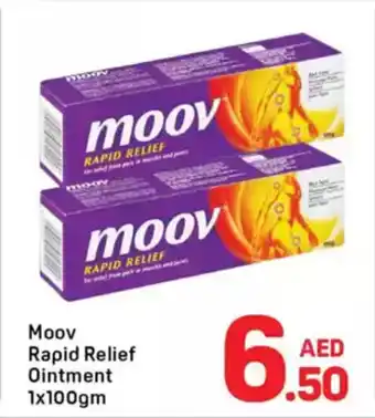 Day To Day Moov rapid relief ointment offer