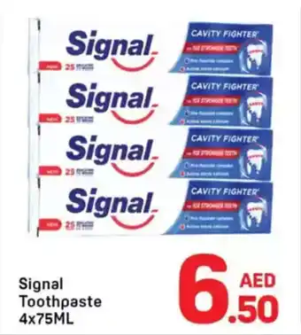 Day To Day Signal toothpaste offer