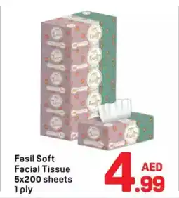 Day To Day Fasil soft facial tissue offer