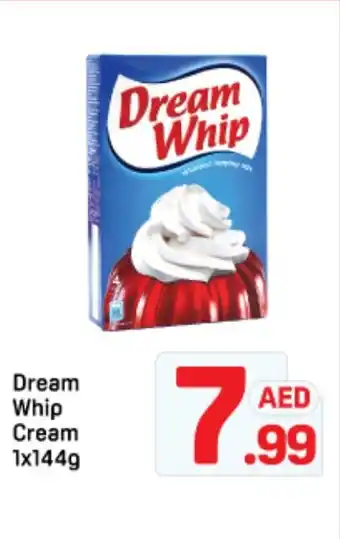 Day To Day Dream whip cream offer