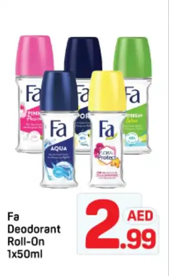 Day To Day Fa deodorant roll on offer