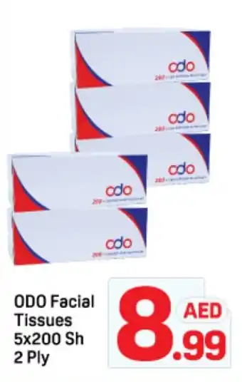 Day To Day Odo facial tissues offer