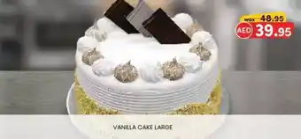 KM Trading Vanilla cake large offer