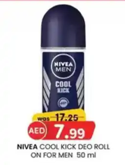 KM Trading Nivea cool kick deo roll on for men offer