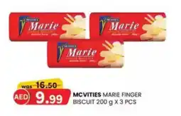 KM Trading Mcvities marie finger biscuit offer