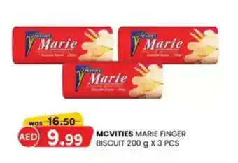 KM Trading Mcvities marie finger biscuit offer