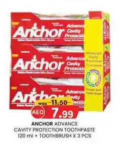 KM Trading Anchor advance cavity protection toothpaste offer