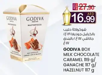 KM Trading Godiva box milk chocolate offer