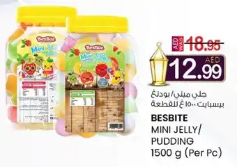 KM Trading Besbite mini jelly/ pudding offer