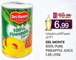 KM Trading Del monte 100% pure pineapple juice offer