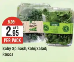 West Zone Supermarket Baby spinach kale salad rocca offer