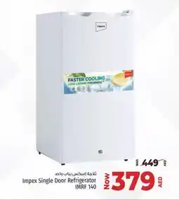 Kenz Hypermarket Impex single door refrigerator IMRF 140 offer