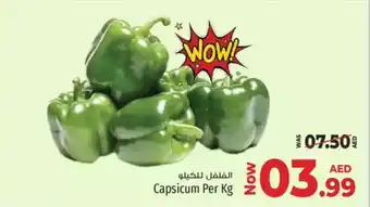 Kenz Hypermarket Capsicum offer