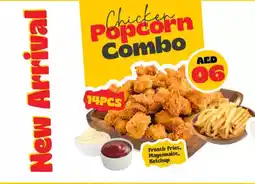 Kenz Hypermarket Chicken popcorn  combo offer