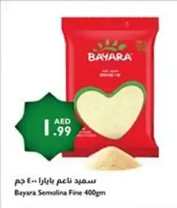 Istanbul Supermarket Bayara Semolina Fine offer