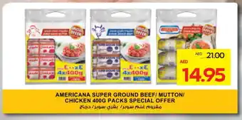 Megamart AMERICANA Beef offer