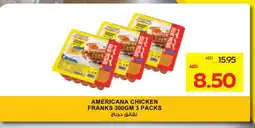 Megamart AMERICANA Chicken Franks offer