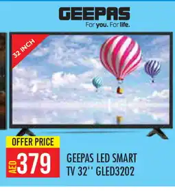 Baniyas Spike Hypermarket GEEPAS Smart TV offer