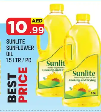 Baniyas Spike Hypermarket SUNLITE Sunflower Oil offer