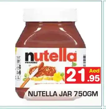 Baniyas Spike Hypermarket NUTELLA Chocolate Spread offer